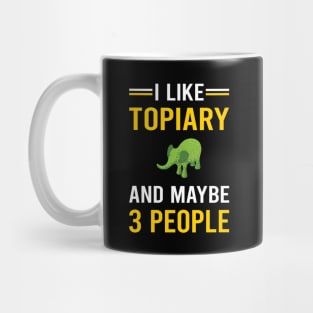 3 People Topiary Mug